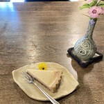 Teuchi Soba Kurihara - 豆腐のチーズケーキ風タルト