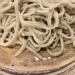 手打そば くりはら - ざらざら感がわかりますか？