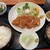 東茶屋 - 料理写真:チキンカツ定食ミニもり蕎麦セット