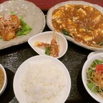 Chuuka Chuutonchi - ダブルランチ②エビマヨ＆麻婆豆腐1,300円