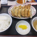 餃子の王将 - 会員割引使ってクーポン利用して513円