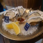 Oyster bar UOICHI - コースの生牡蠣