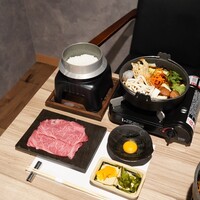 黄金出汁しゃぶと江戸前寿司 肉のあさつ 梅田お初天神店 - 