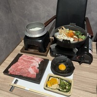 黄金出汁しゃぶと江戸前寿司 肉のあさつ 梅田お初天神店 - 