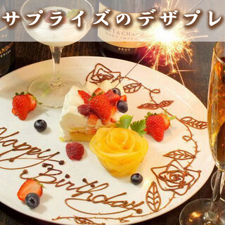 Surprise benefits recommended for birthdays and anniversaries♪
