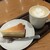 スターバックスコーヒー - その他写真:ニューヨークチーズケーキとカフェラテ