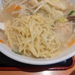 Hidakaya - 野菜タンメンの麺