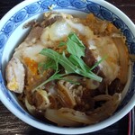 Soba Doko Ro Harukiya - 親子丼アップ