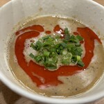 麺屋くろ松 - 担々つけ汁