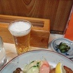 洋食の店　ぺいざん - ビール