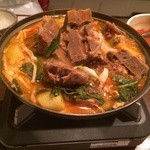 韓国料理 プサン - カムジャタン鍋  完成！