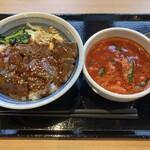 焼きたてのかるび 千葉都町店 - 牛ハラミ丼（並）＋Aセット1140円
