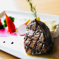 上州牛和牛イチボのグリルステーキ