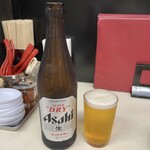 Shibikara Ya Rokki - 瓶ビール アサヒスーパードライ(中)/550円♪