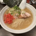 Menya Joutarou - 【2024.4.24(水)】コク旨鯛ラーメンこってりフルボディ（並盛・150g）950円」→500円