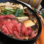 Resutoran Tsukimichi - 和牛すき焼きコース
