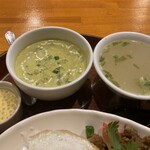 INDIAN KITCHIN - デザート、グリーンカレー、スープ