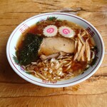 のんきや - 手打ち中華そば (醤油)  800円