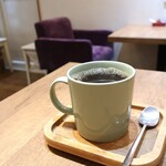 福カフェ - セットのコーヒー。