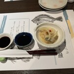 創食くらぶ／いけす料理 瞳 - 御通し　刺身醤油とポン酢