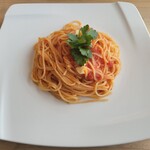 Cafe B♭ - ◆「トマトソースとモッツァレラのパスタ」 plus サラダ・スープ・ドリンクset
