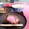 阿吽 - 料理写真:桜餅(ほうじ茶付き)