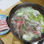 山の仙人 淳  - 豚しゃぶ鍋