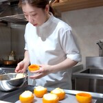 Haruka Murooka - 室岡春香さんとスフレ仕込み中