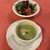 Chez 田坂（シェ・田坂） - その他写真:R6.4  ランチスープ＆サラダ