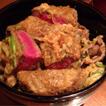 生粋 - 牛ヒレカツ＆シルク焼肉丼