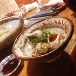 十割蕎麦 やまなか - つぶ貝旨煮