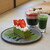 ATELIER MATCHA - 料理写真:MATCHAガトー（850円） いちごトッピング（130円） MATCHAお花見ようかん（980円） MATCHAショット（松風）（480円）