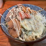 Sanaji Fainaru - 明太チーズまぜそば　ほぐし肉