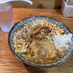 Sanaji Fainaru - トッピング→タマネギ、アブラ、オニガリ、あお天、ショウガ