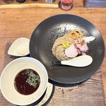 阿見 蜂と蝶 - 【限定】　淡麗つけ蕎麦　味玉