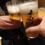 別邸 壽 - 先ずはオリオンビールで乾杯！！