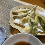 旬食房 ふた葉 - わかさぎの天ぷら