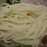汐そば＋あおさ（麺アップ）