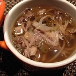 コントワール ミサゴ - 鴨なん蕎麦(笑）