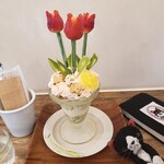 cafe days - パフェ「はるの丘」