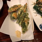 花より団子 - 竹輪の磯辺揚げ