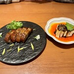 サワダ飯店 - 富士湧水ポークの本格香港チャーシュー & アーモンド香るよだれ鶏