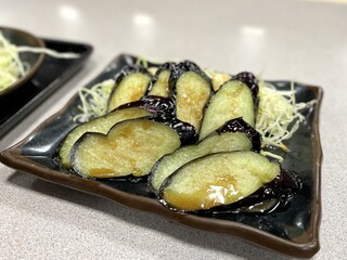 Sashimi Washoku Asahiya - ナスの味噌焼き