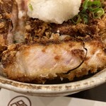 TAKESHIN - 醤油かつ丼(ロース)「梅」