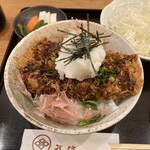 とんかつ武信 - 醤油かつ丼(ロース)「梅」