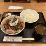 とんかつ武信 - 醤油かつ丼(ロース)「梅」