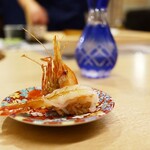 Sushi Ebisu Hana - 「丸ごと食べる牡丹海老」