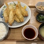 Torimeijin Umayano Sui - とり天定食1200円