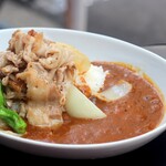 豚の生姜焼きカレー