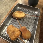 極上わら焼き料理と串カツ わら焼き部 - 茄子がおいしい